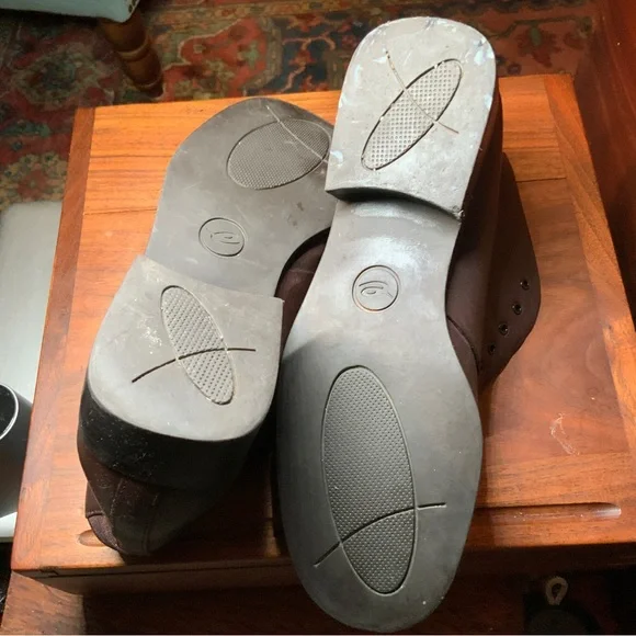 Easy Spirit "Bootalinos" 9B - lace up brown leather ankle boot. Comfy - Picture 5 of 14